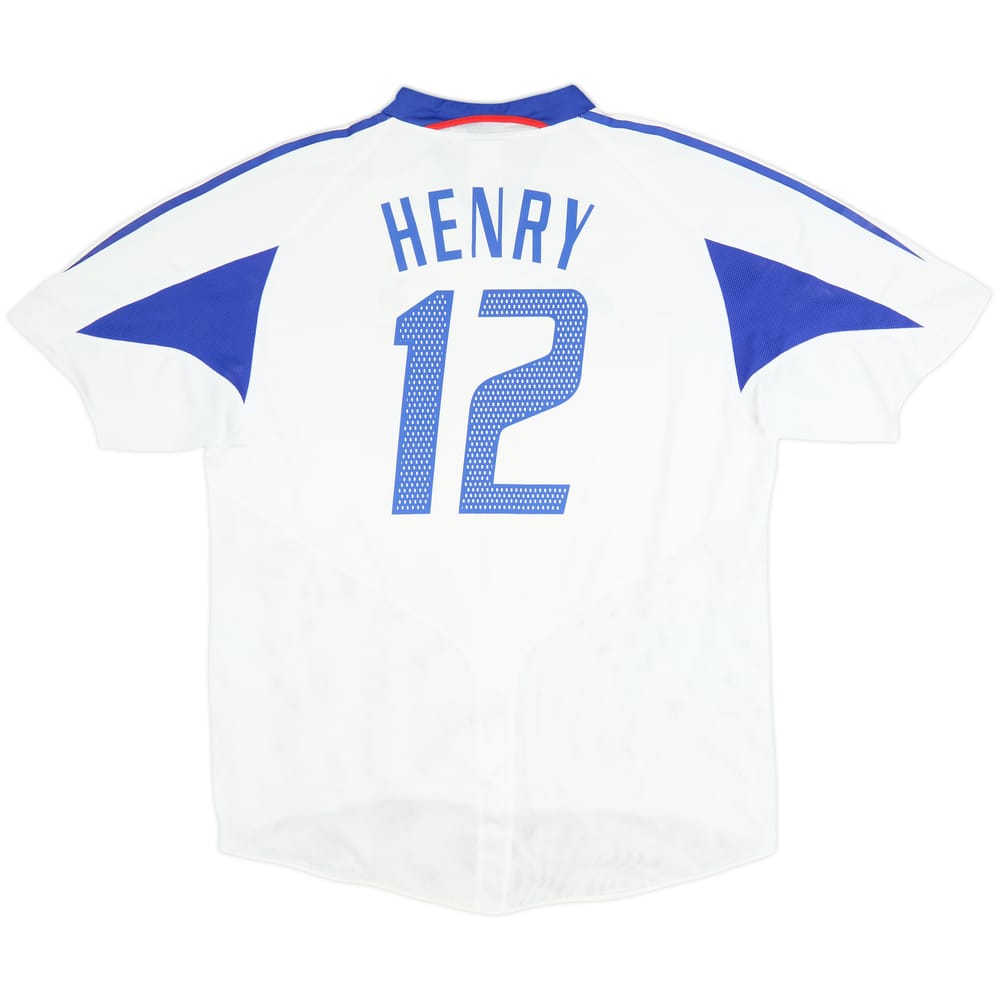 2004-06 France Away Shirt Henry #12 - 8/10 - (XXL)