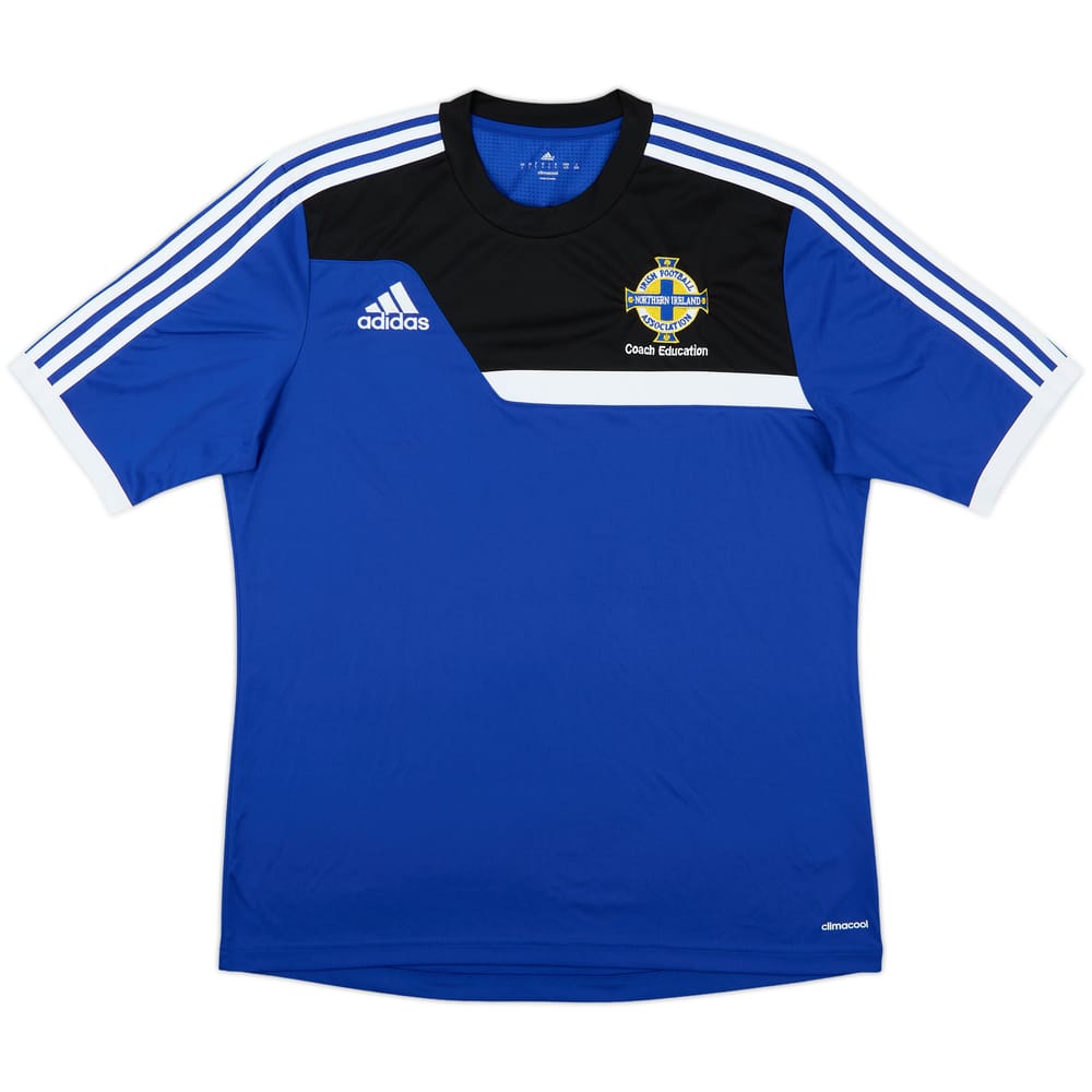 2013-14 Northern Ireland 'Coach Education' adidas Training Shirt - 10/10 - (L)