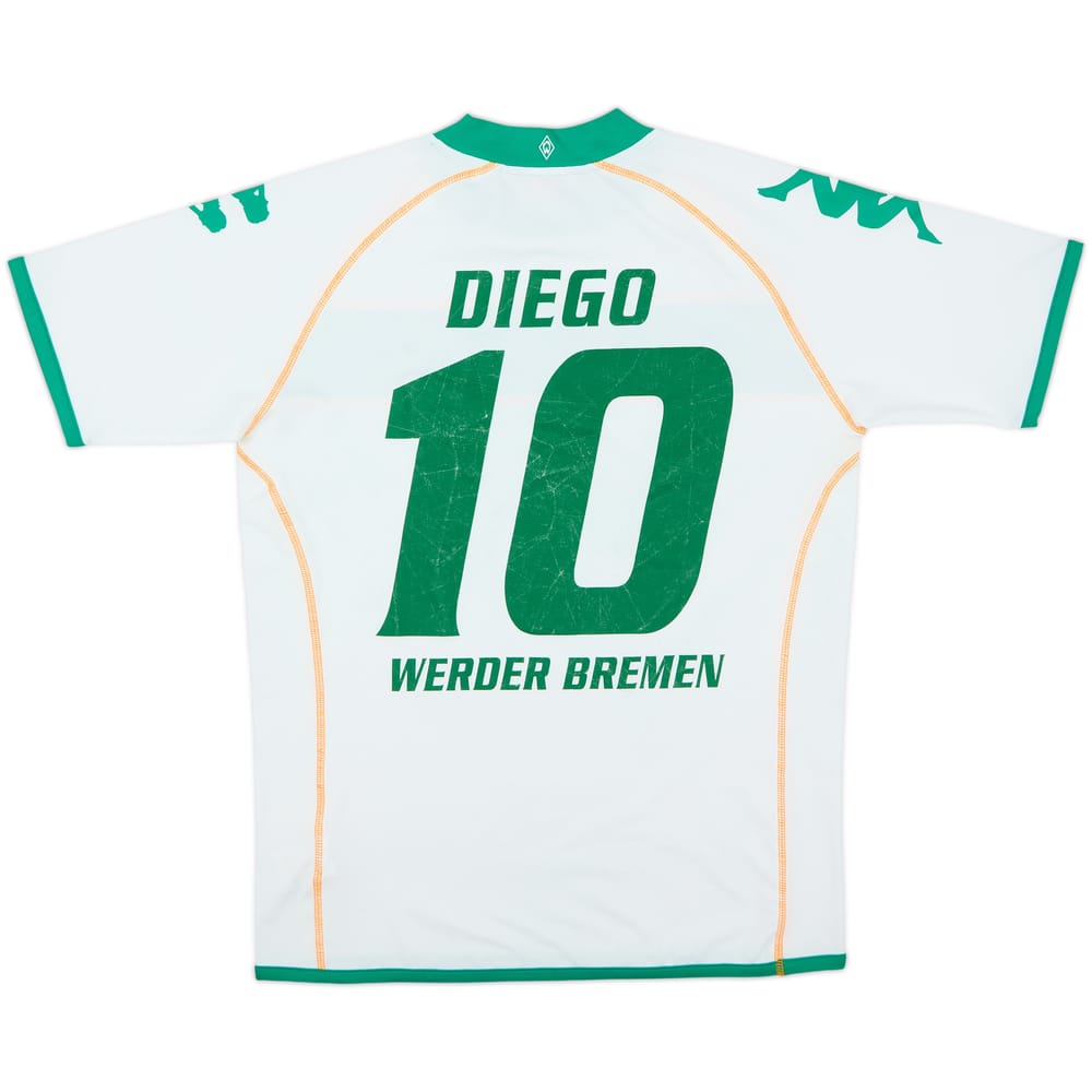2008-09 Werder Bremen Home Shirt Diego #10 - 7/10 - (L)