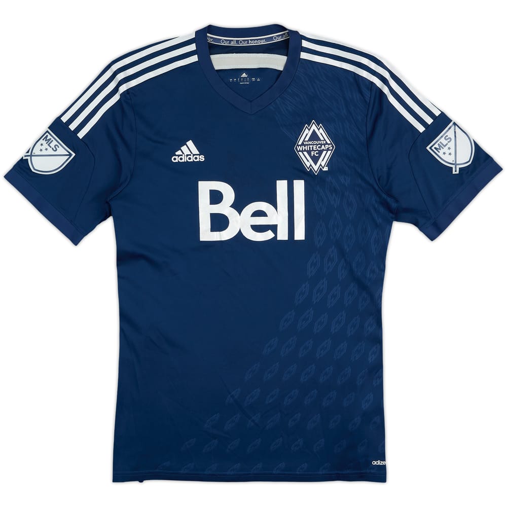 Camiseta auténtica de visitante del Vancouver Whitecaps 2014-15 - 7/10 - (L)