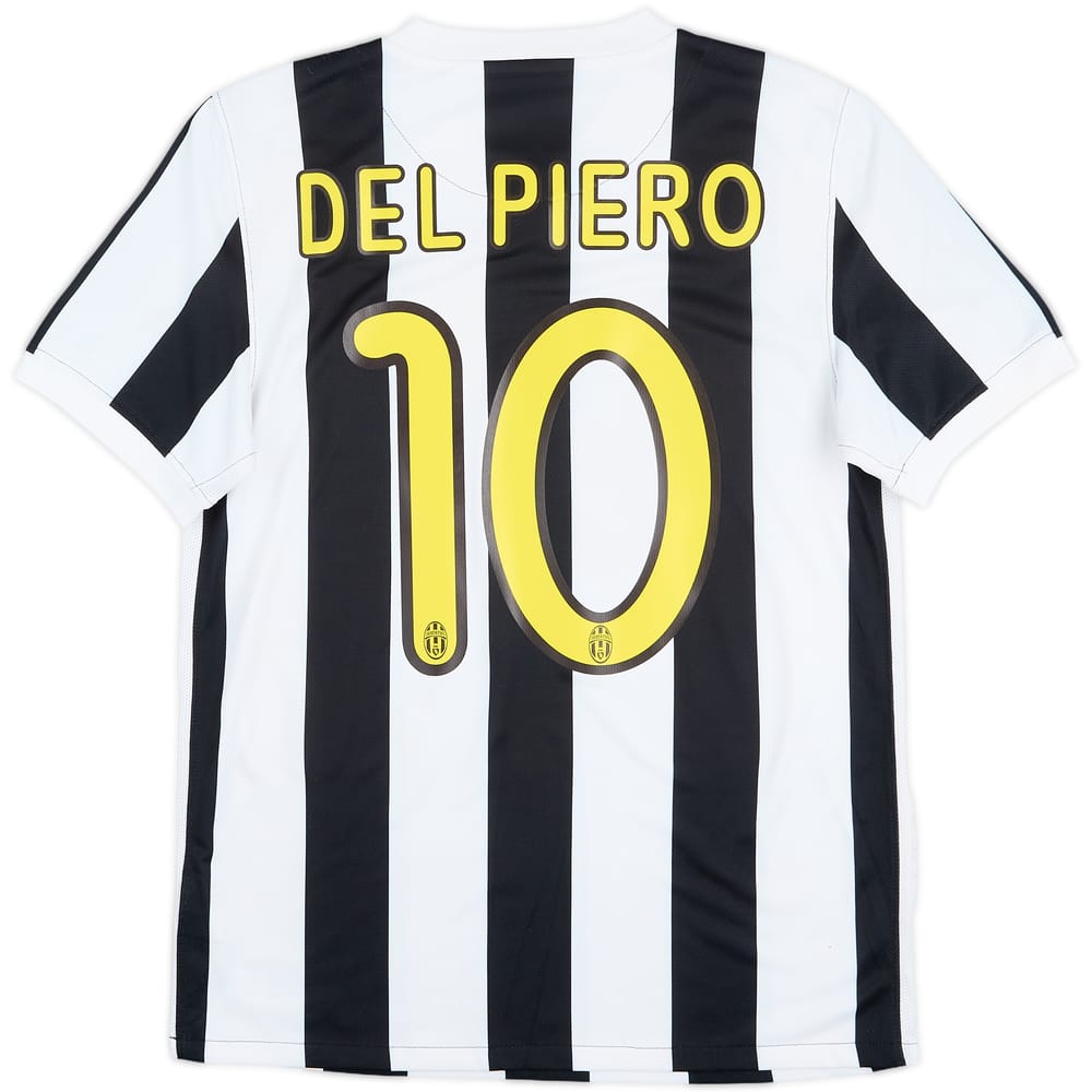 2009-10 Juventus Home Shirt Del Piero #10 - 7/10 - (S)