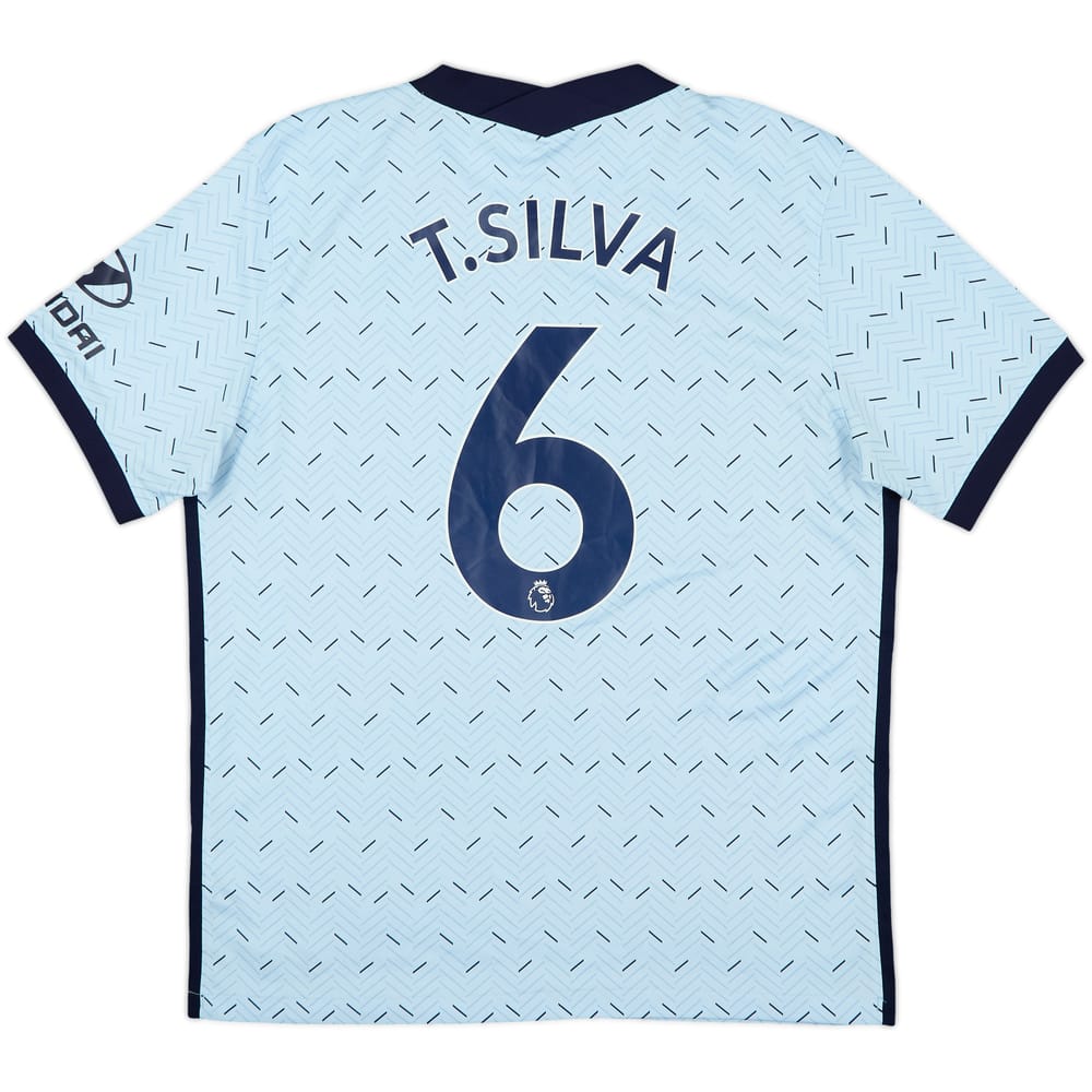 Camiseta de visitante del Chelsea 2020-21 T.Silva #6 - 9/10 - (L)