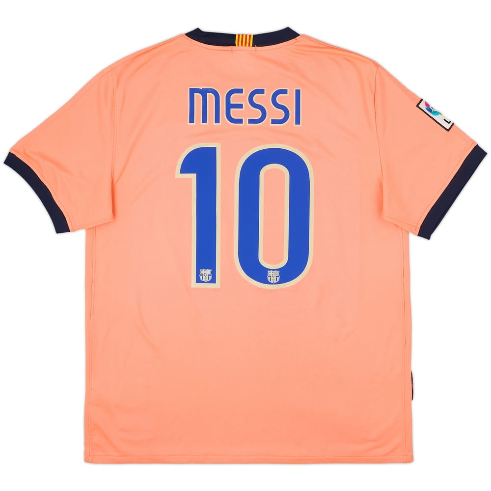 2009-10 Barcelona Away Shirt Messi #10 - 6/10 - (L)