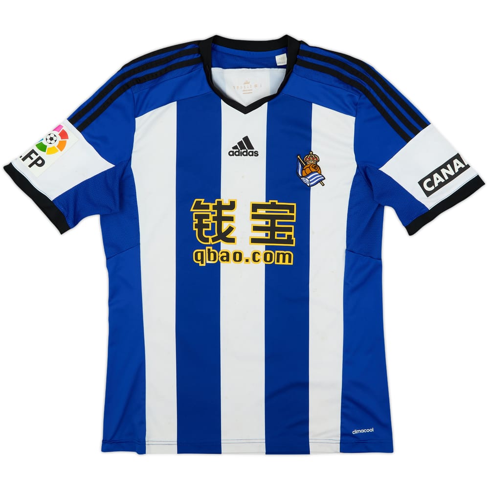Camiseta de local del Real Sociedad 2014-15 - 4/10 - (M)