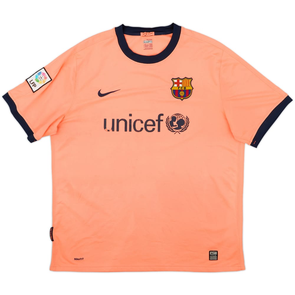 2009-10 Barcelona Away Shirt - 4/10 - (XL)