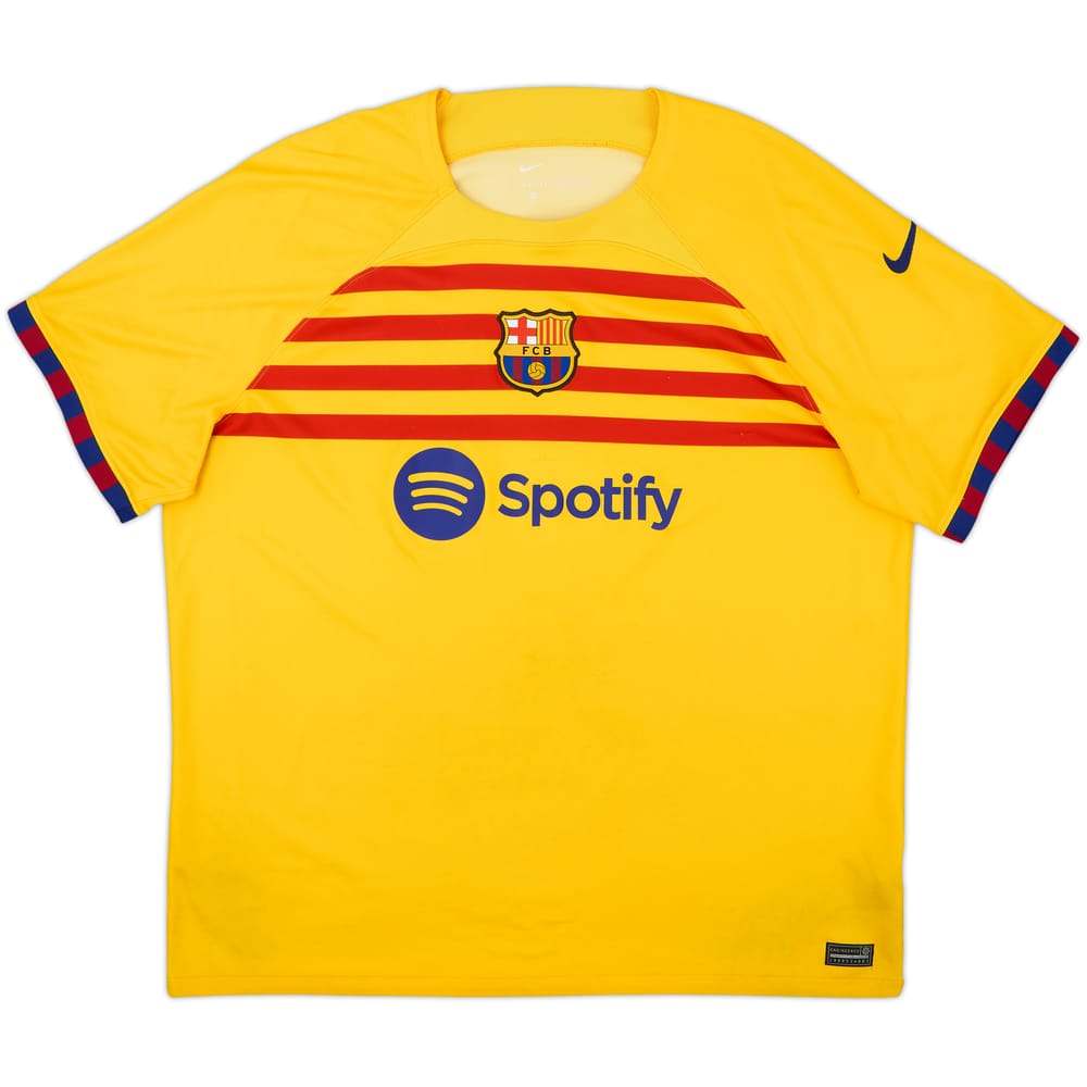 2023-24 Barcelona Fourth Shirt - 8/10 - (XXL)