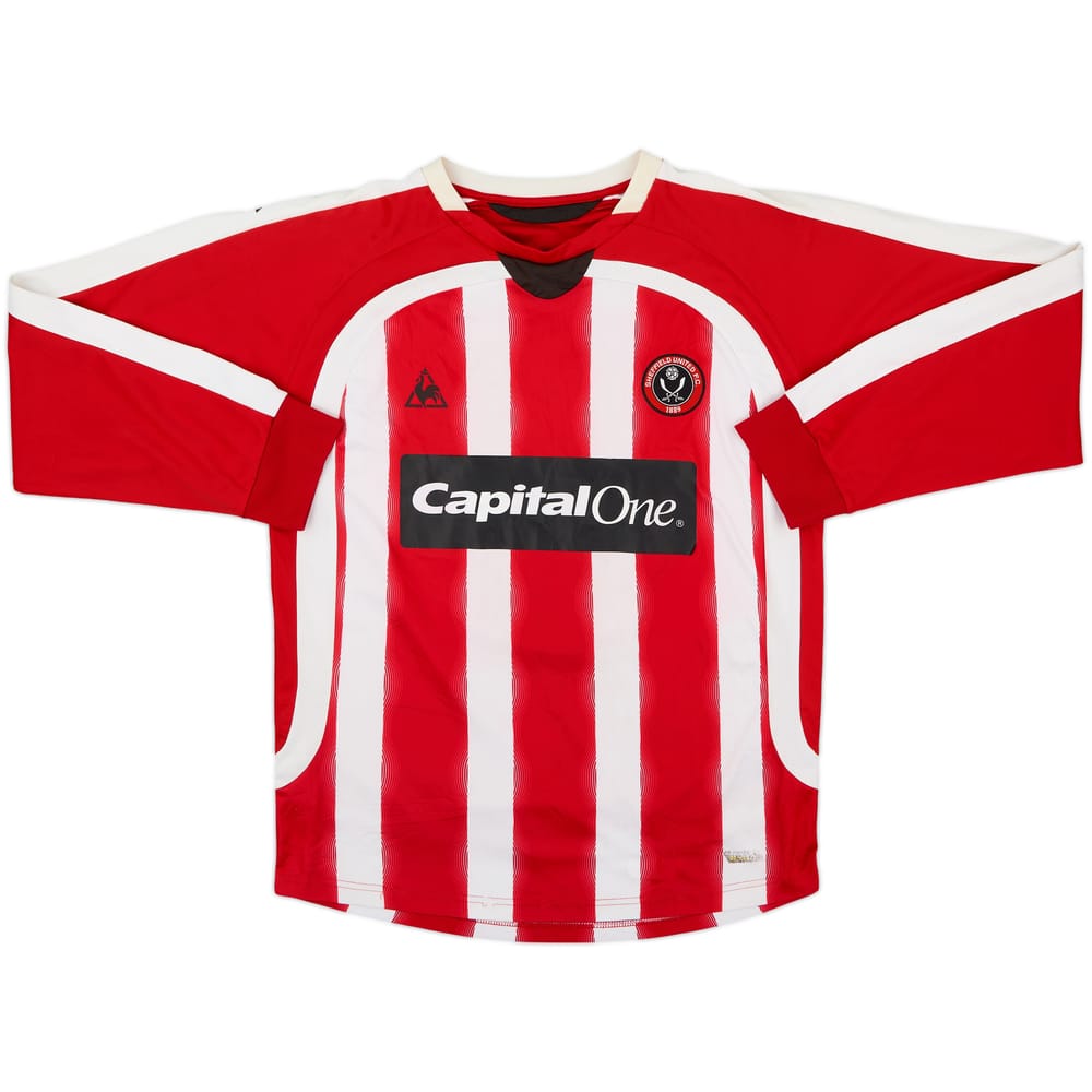 2008-09 Sheffield United Youth Home L/S Shirt #19 - 5/10 - (XL)