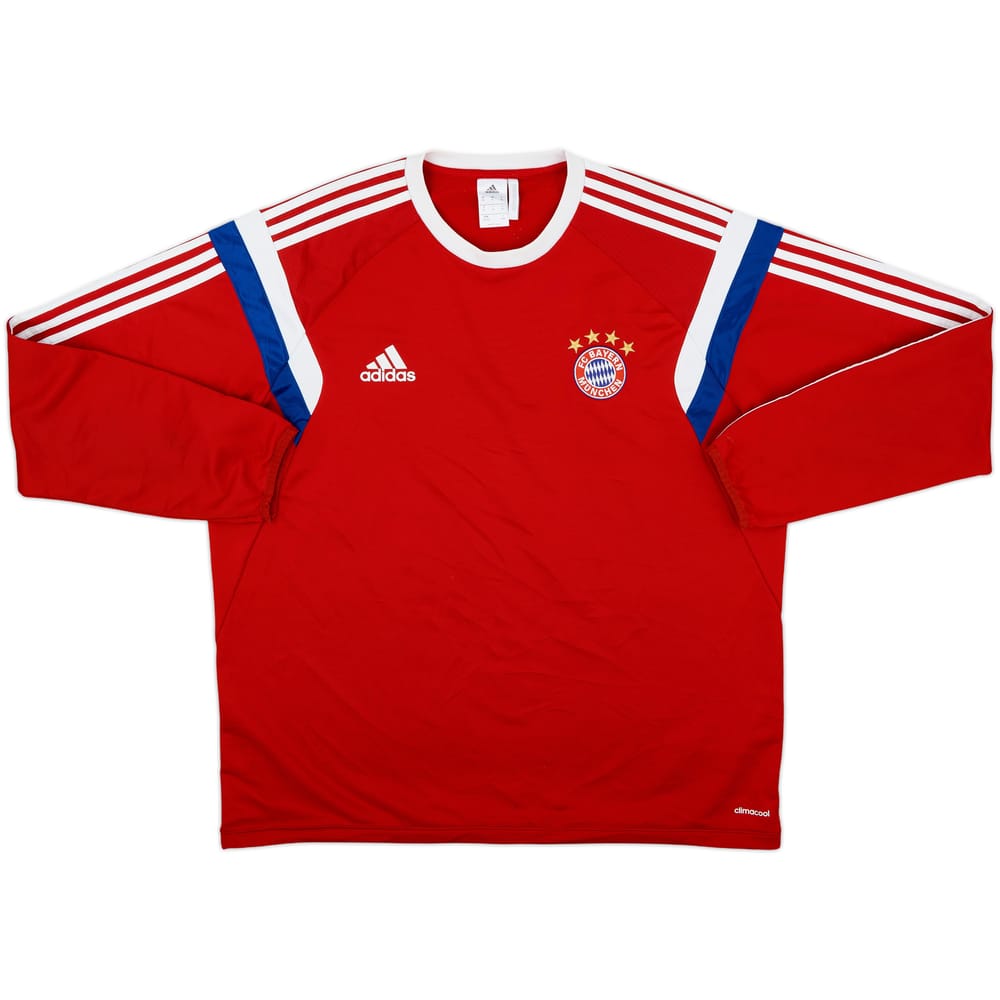 2014-15 Bayern Munich adidas Sweat Top - 8/10 - (XL)