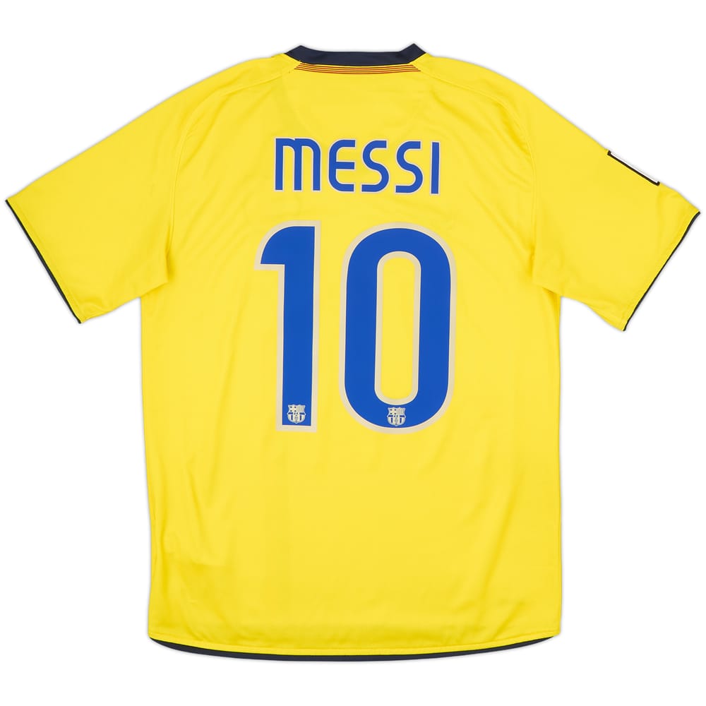 2008-10 Barcelona Away Shirt Messi #10 - 8/10 - (S)