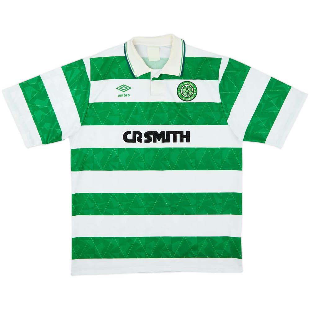 1989-91 Celtic Home Shirt - 7/10 - (L)