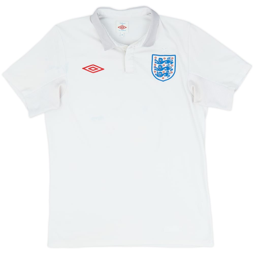 2009-10 England Home Shirt - 4/10 - (M)