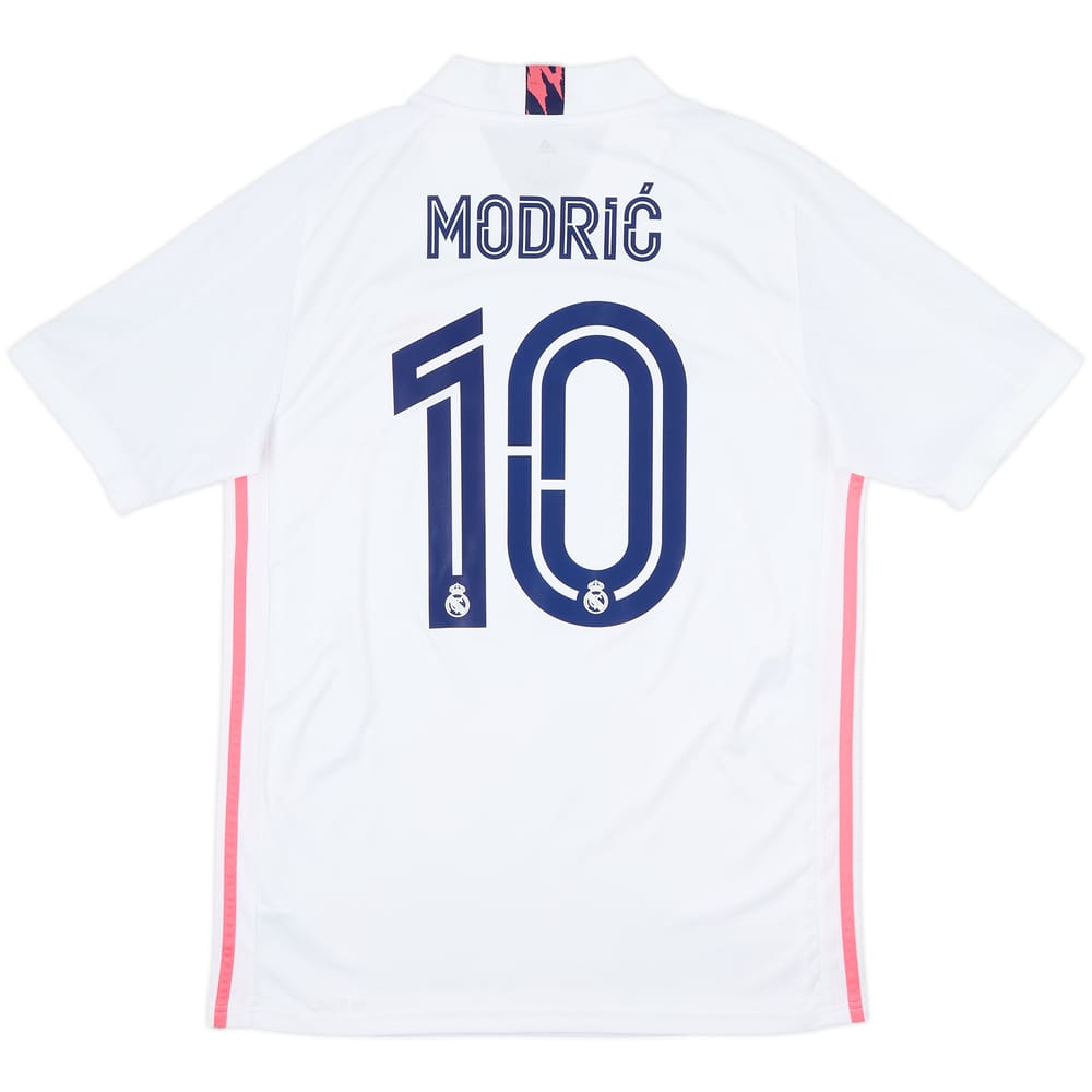 2020-21 Real Madrid Home Shirt Modric #10 - 5/10 - (M)