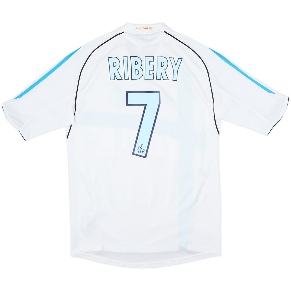 2005-06 Olympique Marseille Home Shirt Ribery #7 - 8/10 - (S)
