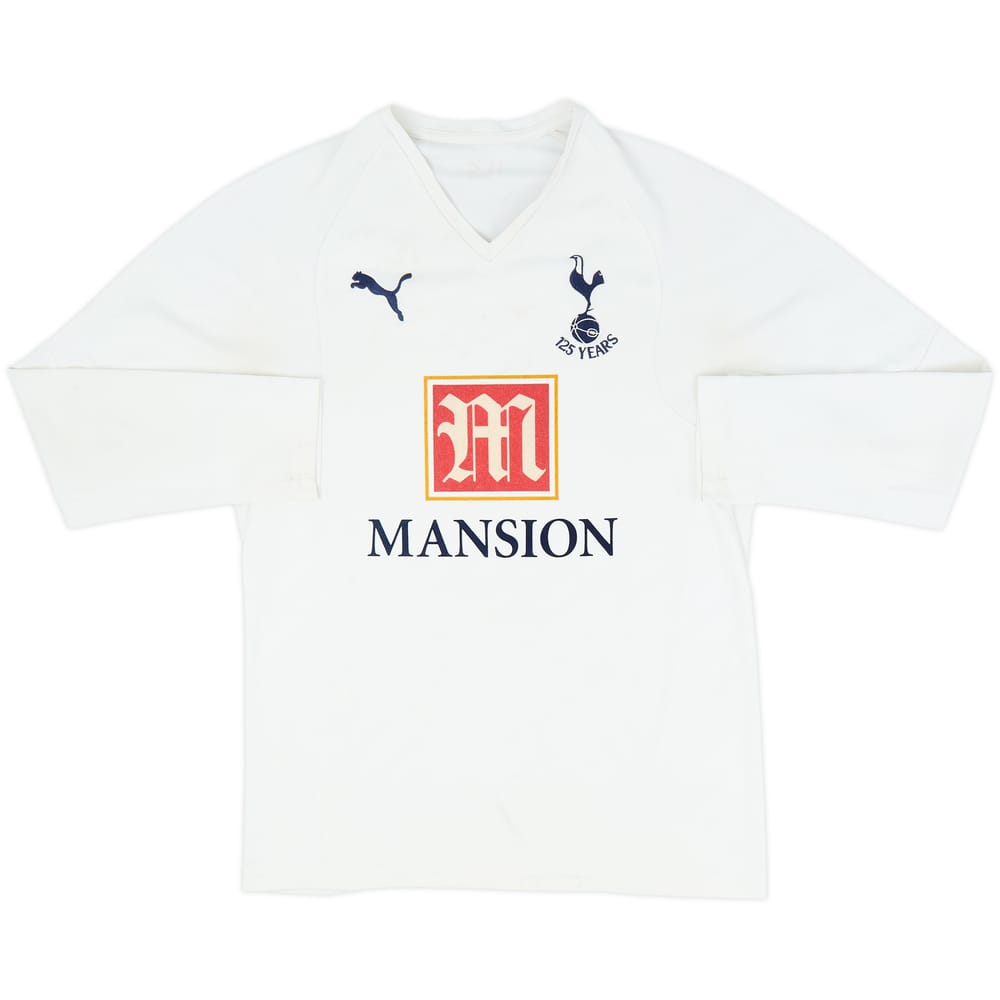 2007-08 Tottenham Home L/S Shirt - 5/10 - (M)