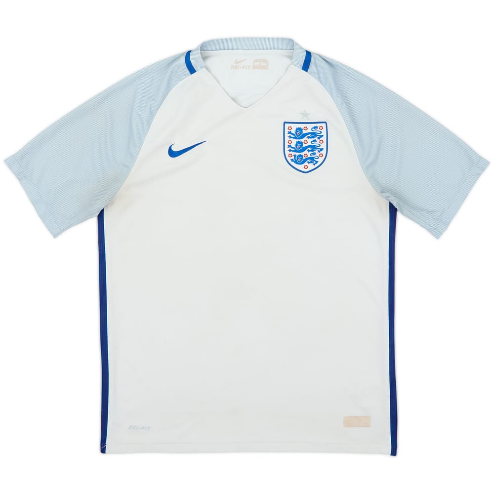 2016-17 England Home Shirt - 4/10 - (M)