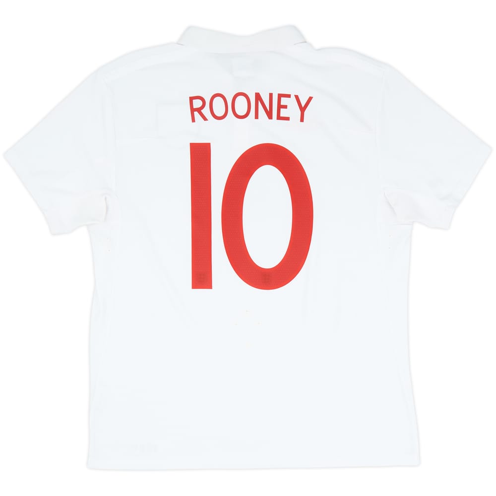2009-10 England Home Shirt Rooney #10 - 5/10 - (L)
