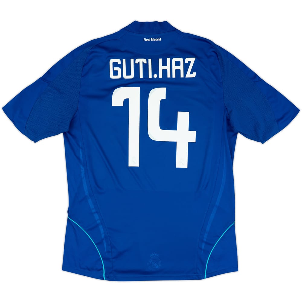 2008-09 Real Madrid Away Shirt Guti. Haz #14 - 8/10 - (L)