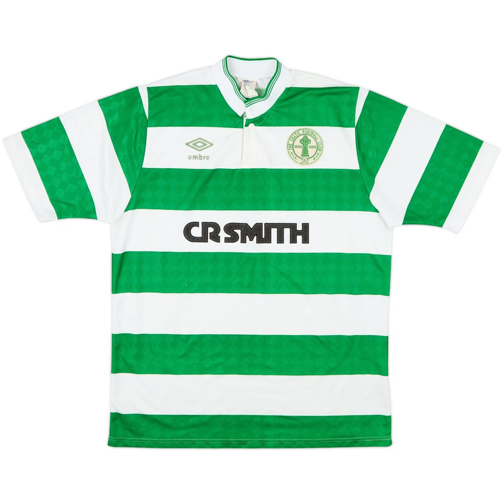 1987-89 Celtic Centenary Home Shirt - 8/10 - (S)