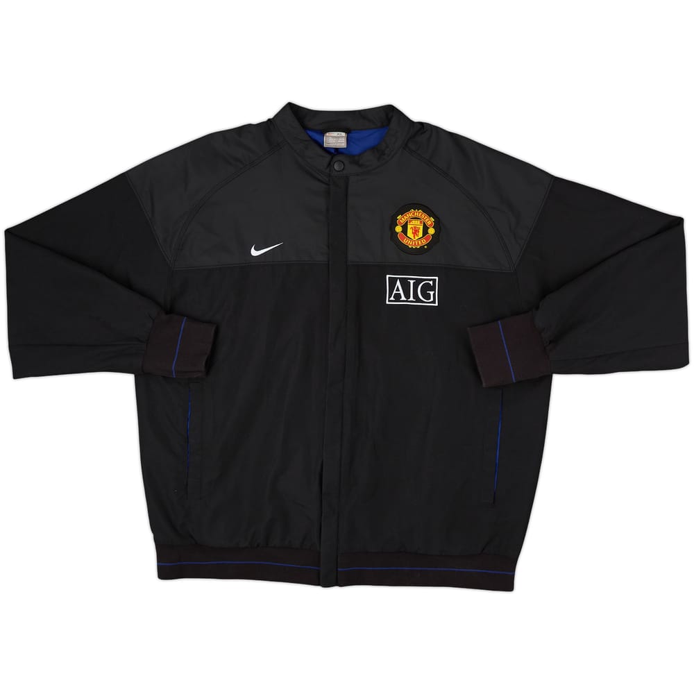 2008-09 Manchester United Nike Track Jacket - 9/10 - (XL)