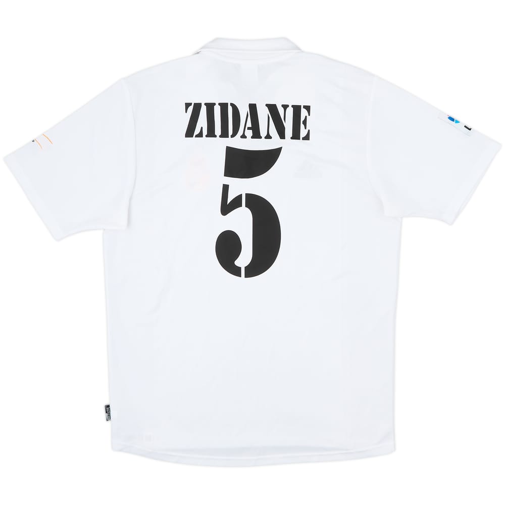 2001 Real Madrid Home Shirt Zidane #5 - 9/10 - (M)