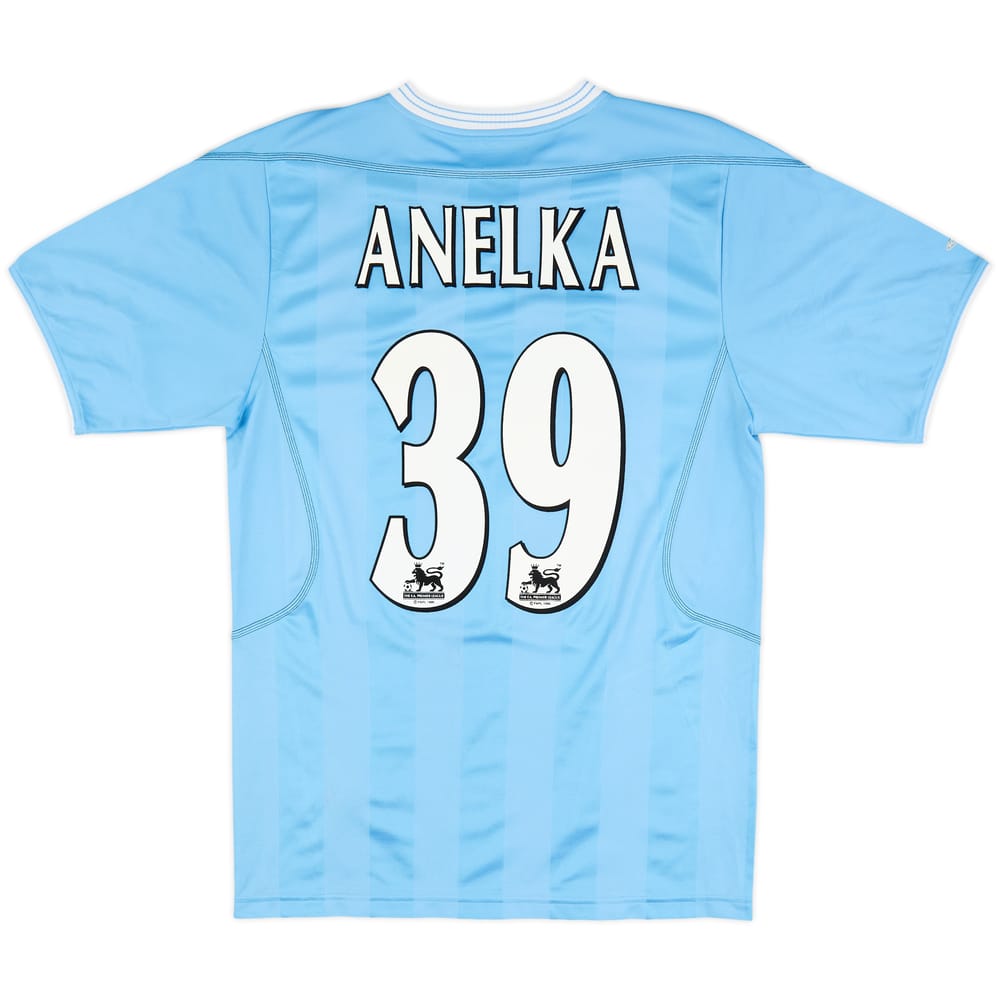 2003-04 Manchester City Home Shirt Anelka #39 - 8/10 - (S)