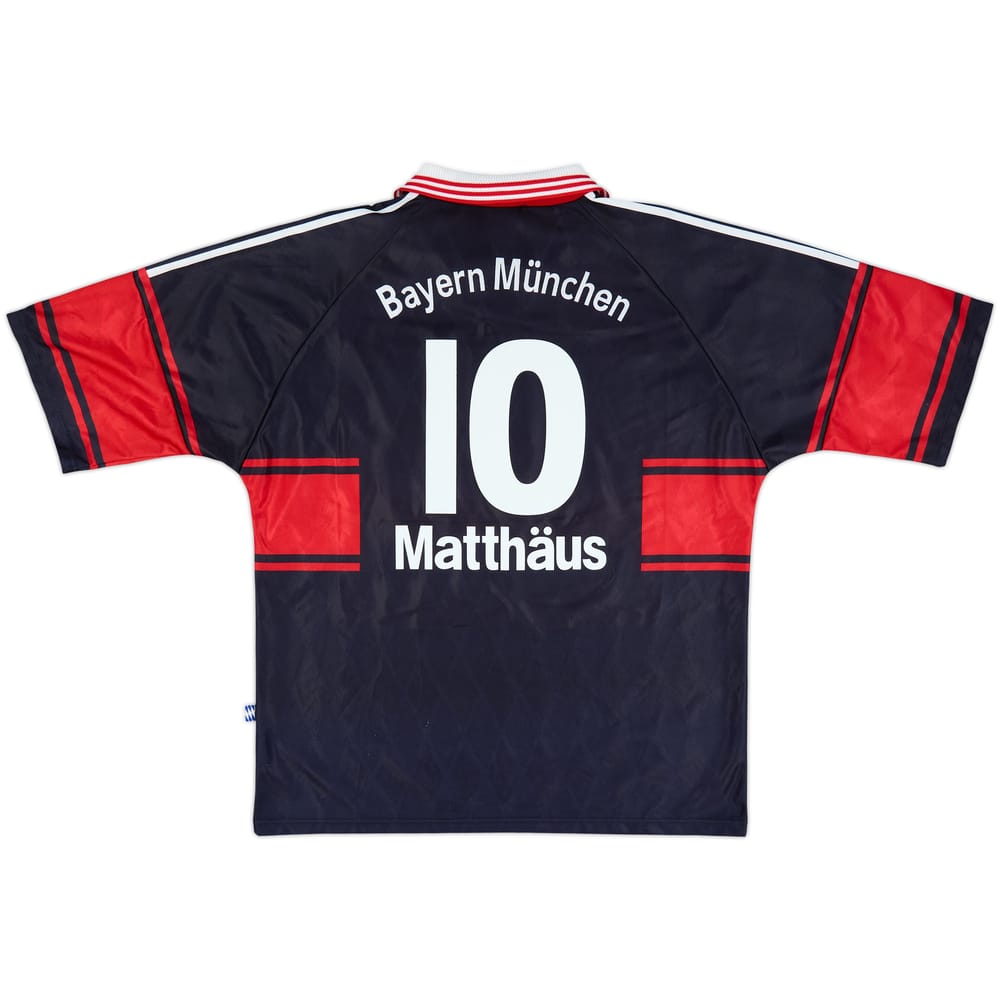 1997-99 Bayern Munich Home Shirt Matthaus #10 - 8/10 - (XL)