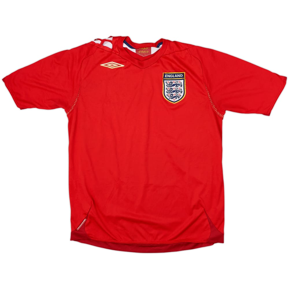 2006-08 England Away Shirt - 5/10 - (M)