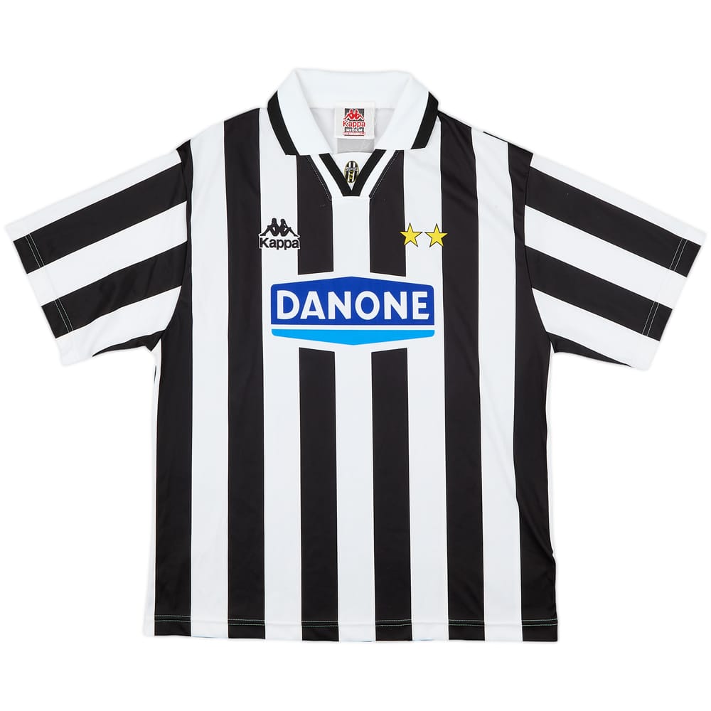 1994-95 Juventus Basic Home Shirt - 8/10 - (M)