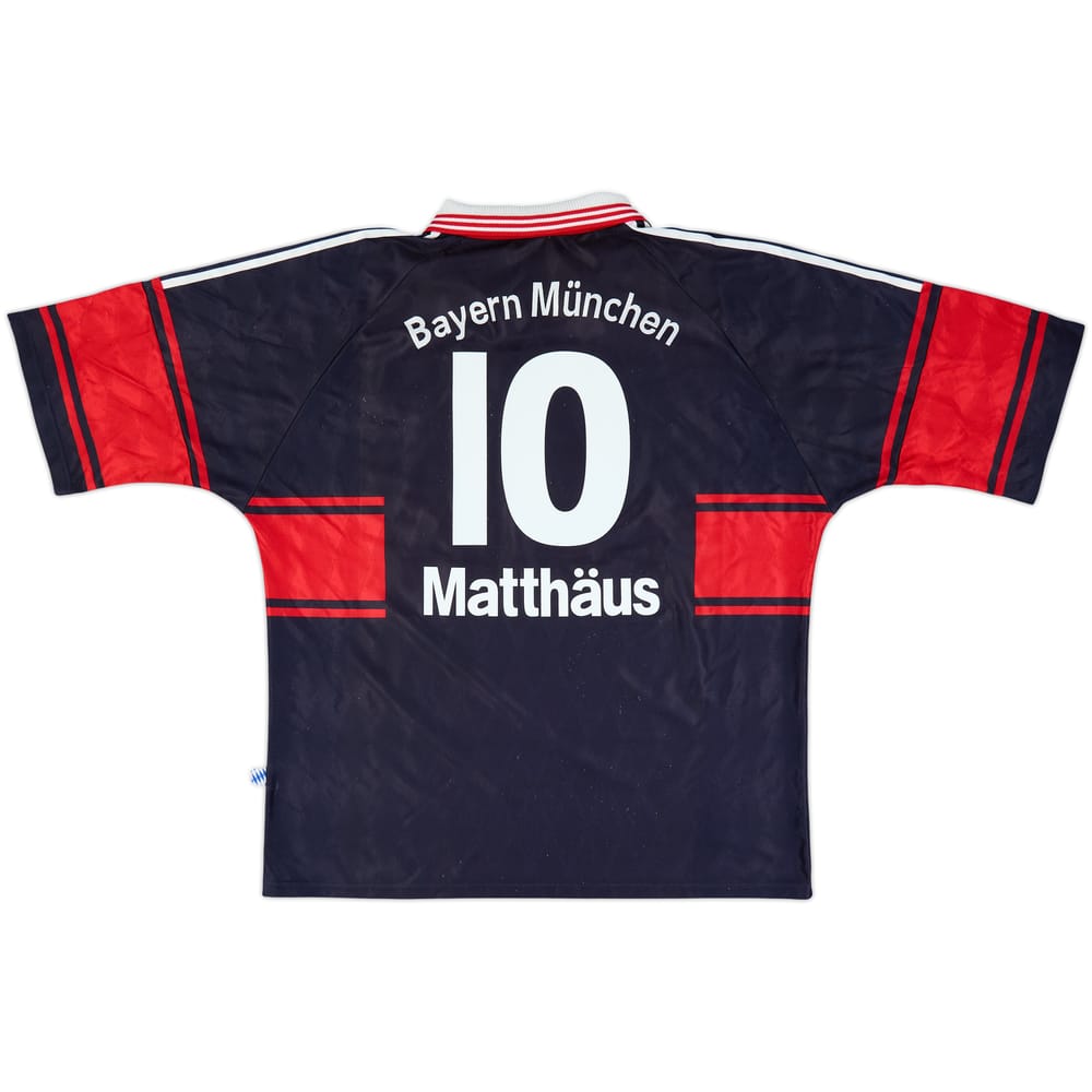 1997-99 Bayern Munich Home Shirt Matthaus #10 - 6/10 - (XL)