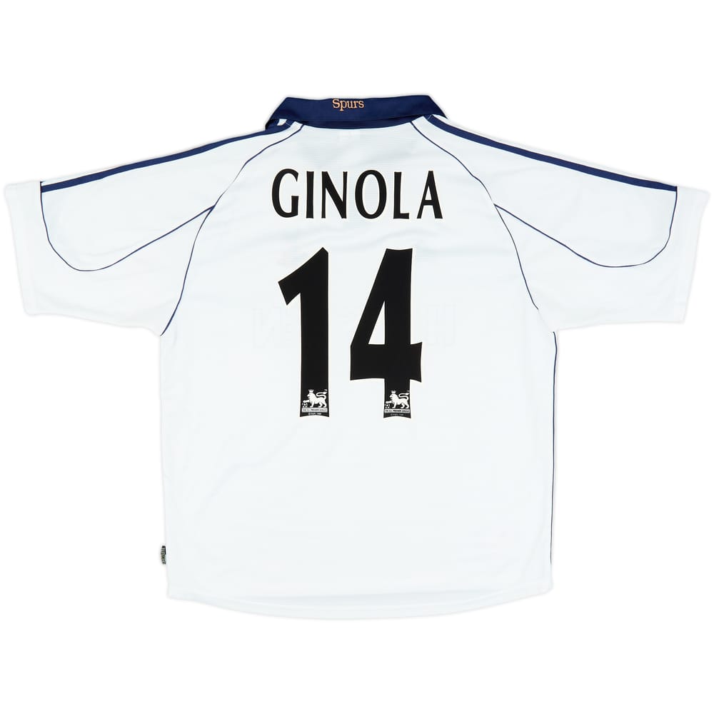 1999-01 Tottenham Home Shirt Ginola #14 - 8/10 - (L)