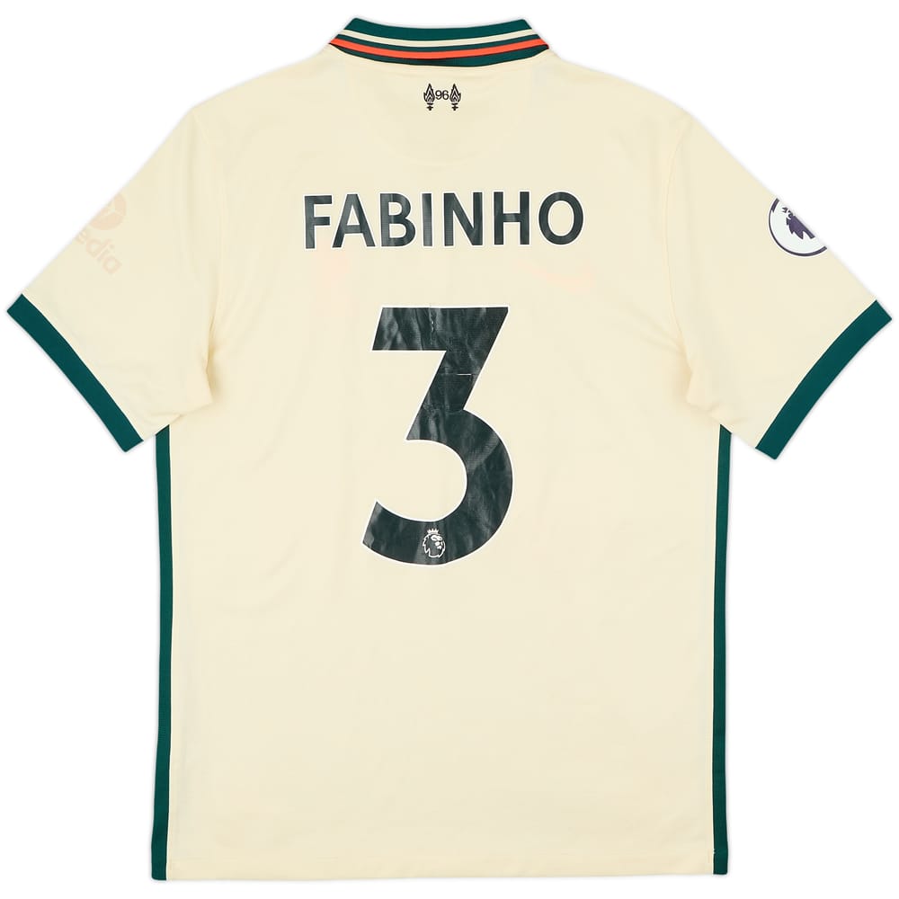 2021-22 Liverpool Away Shirt Fabinho #3 - 4/10 - (M)