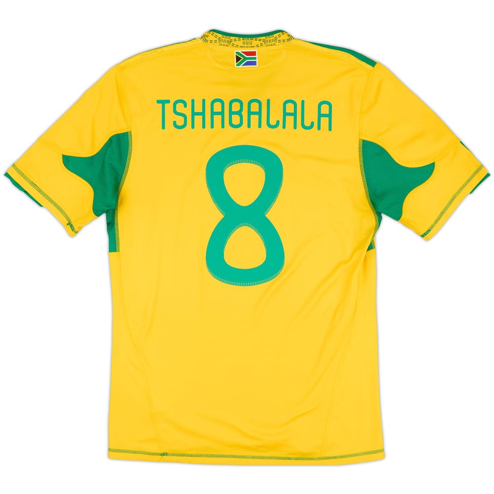 2009-11 South Africa Home Shirt Tshabalala #8 - 8/10 - (M)