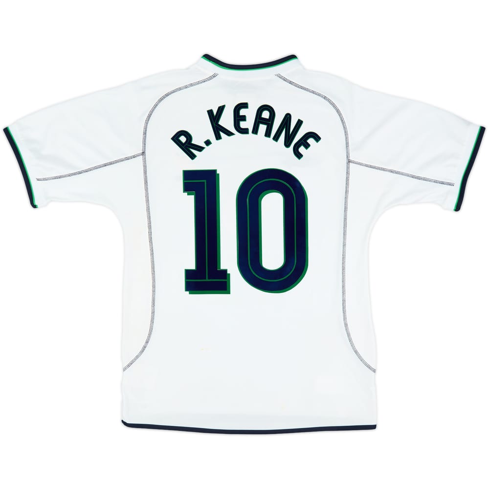 2002-03 Ireland Umbro Training Shirt R.Keane #10 - 7/10 - (M)