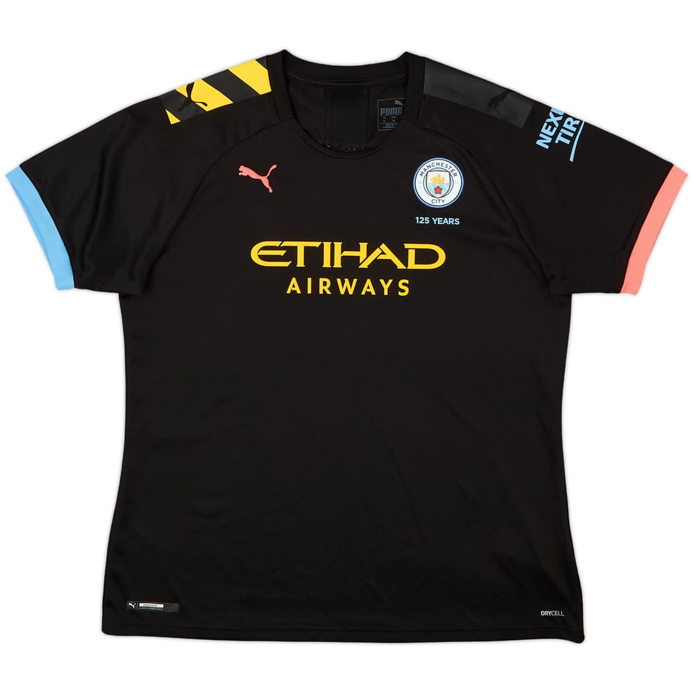 2019-20 Manchester City Away Shirt - 9/10 - (Women's XL)