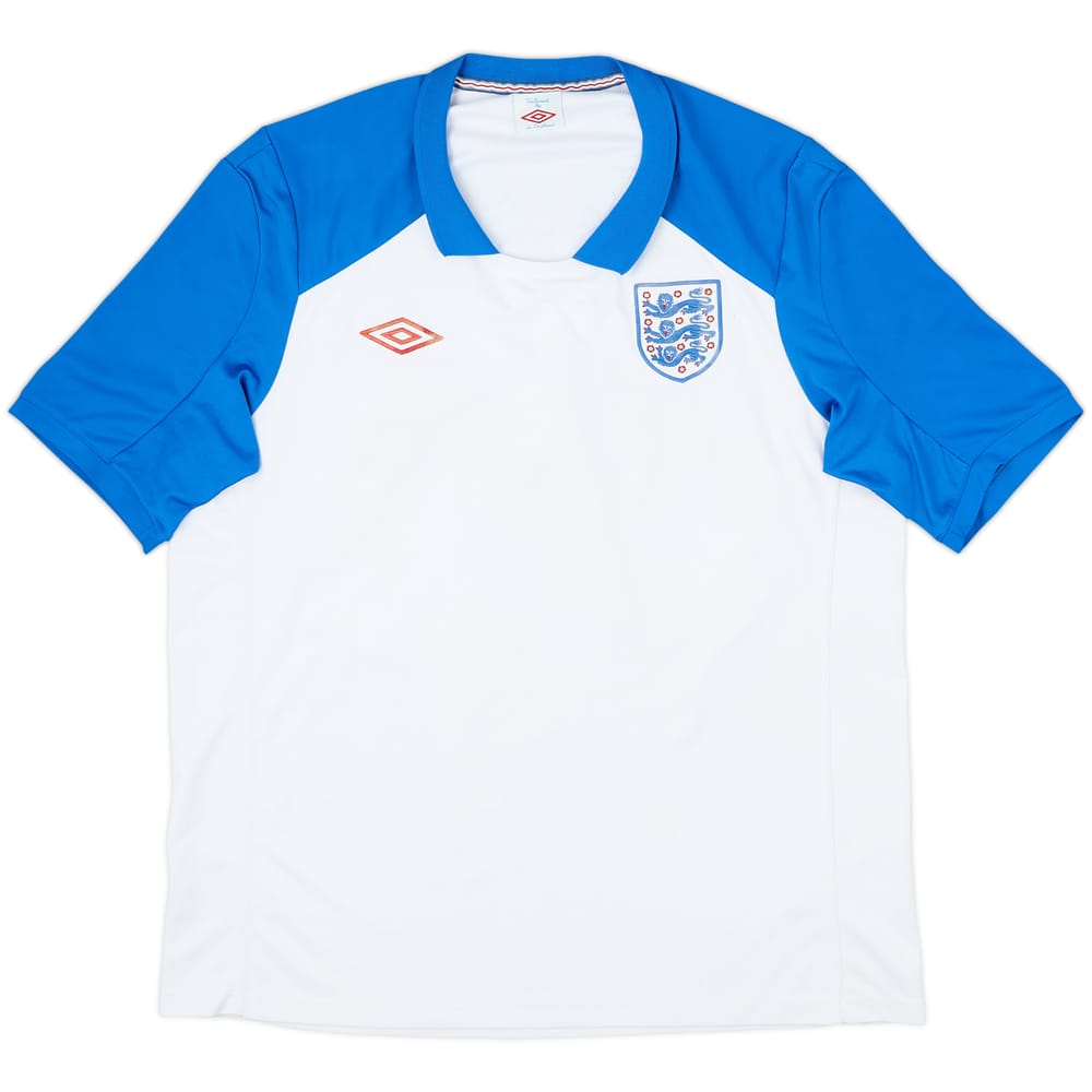 2010-11 England Umbro Training Shirt - 9/10 - (XL)