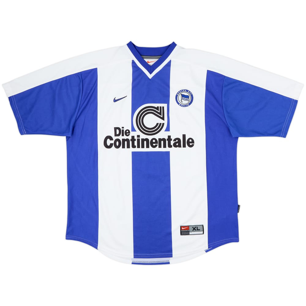 1999-00 Hertha Berlin Home Shirt - 9/10 - (XL)