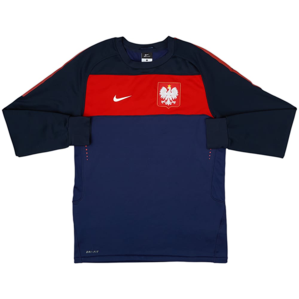 2010-12 Poland Nike Training L/S Shirt - 10/10 - (S)