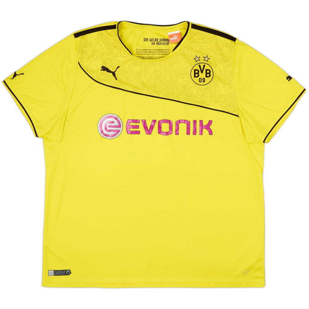 2013-14 Borussia Dortmund Winter Home Shirt - 6/10 - (3XL)