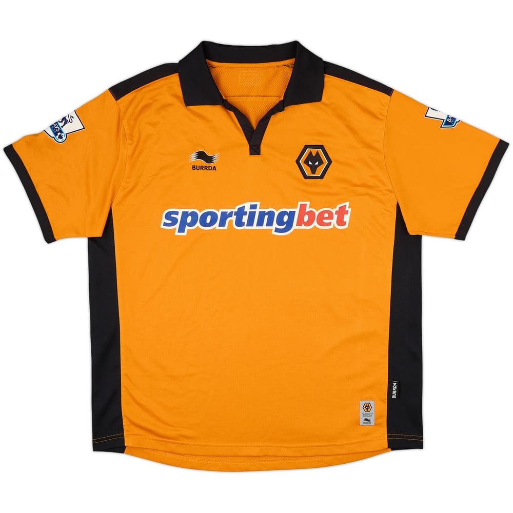 2010-11 Wolves Home Shirt - 8/10 - (L)
