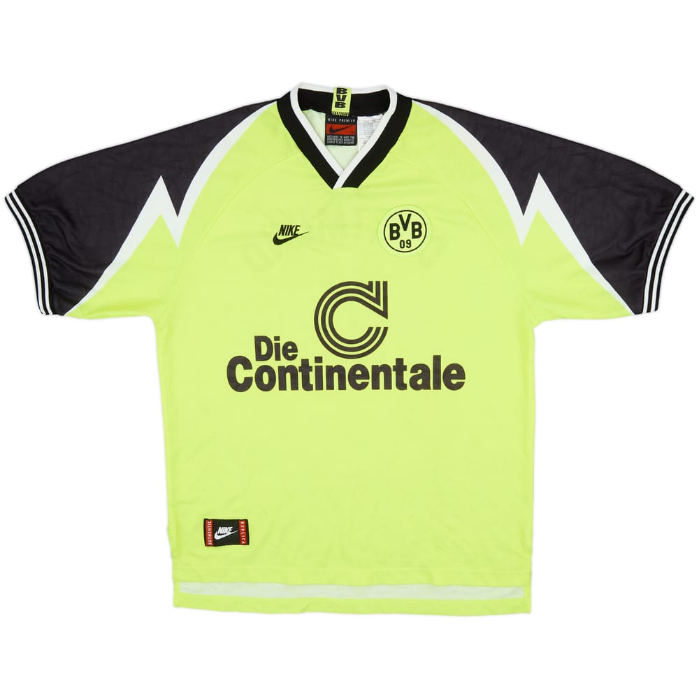 1995-96 Borussia Dortmund Home Shirt - 8/10 - (XL)