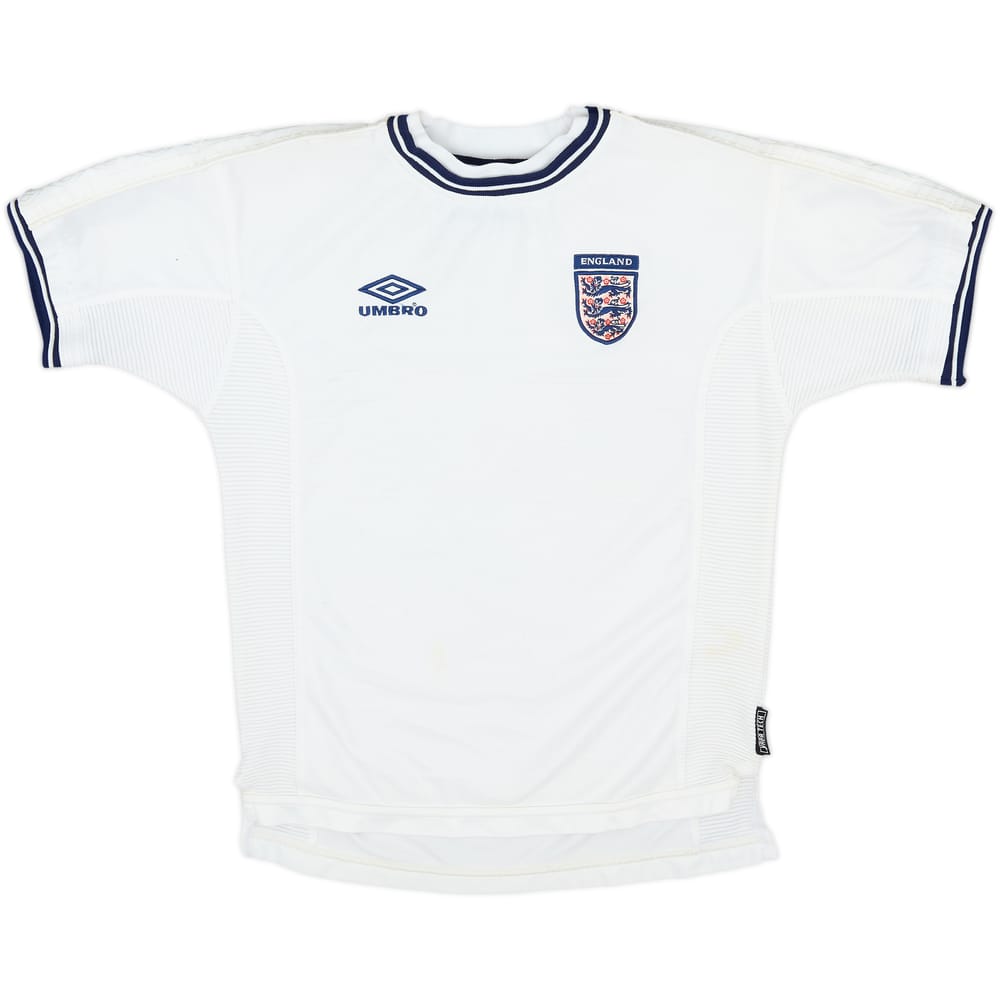 1999-01 England Home Shirt - 6/10 - (L.Boys)