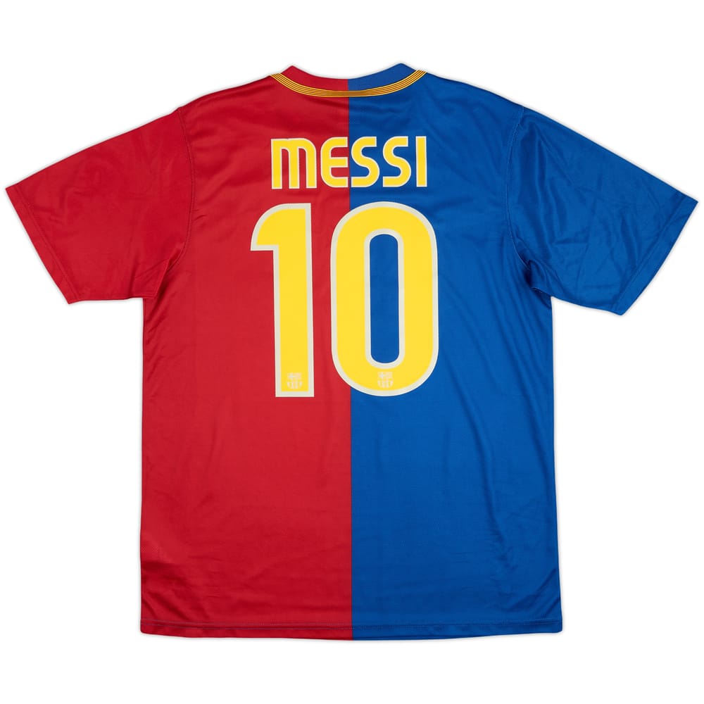 Camiseta Basic de local del Barcelona 2008-09 Messi #10 - 9/10 - (M)