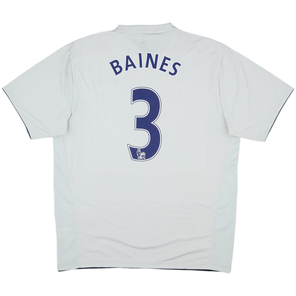 2011-12 Everton Third Shirt Baines #3 - 10/10 - (L)