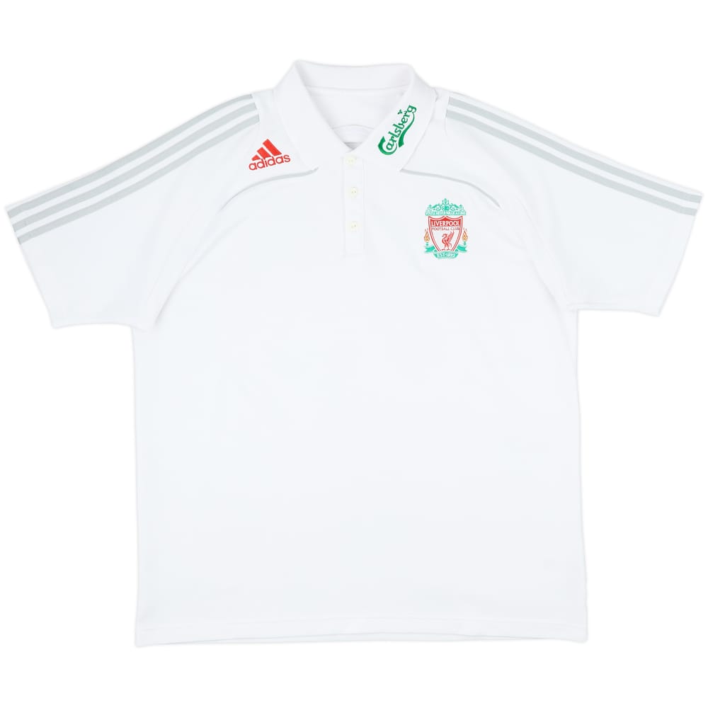 2008-09 Liverpool adidas Polo Shirt - 8/10 - (XXL)