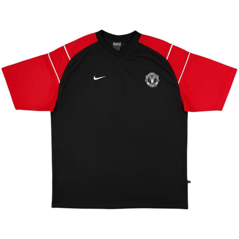 2002-03 Manchester United Nike Training Shirt - 8/10 - (L)