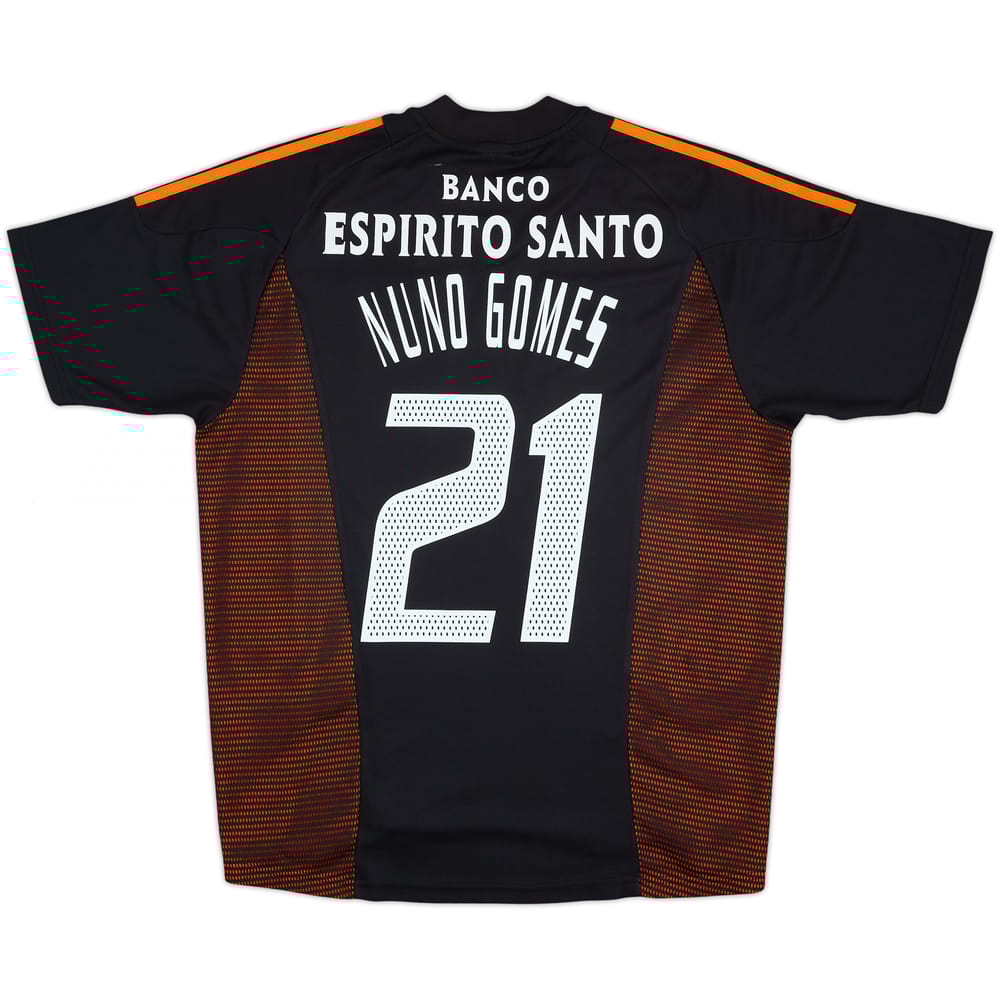 Camiseta de visitante del Benfica 2002-03 Nuno Gomes #21 - 6/10 - (L)