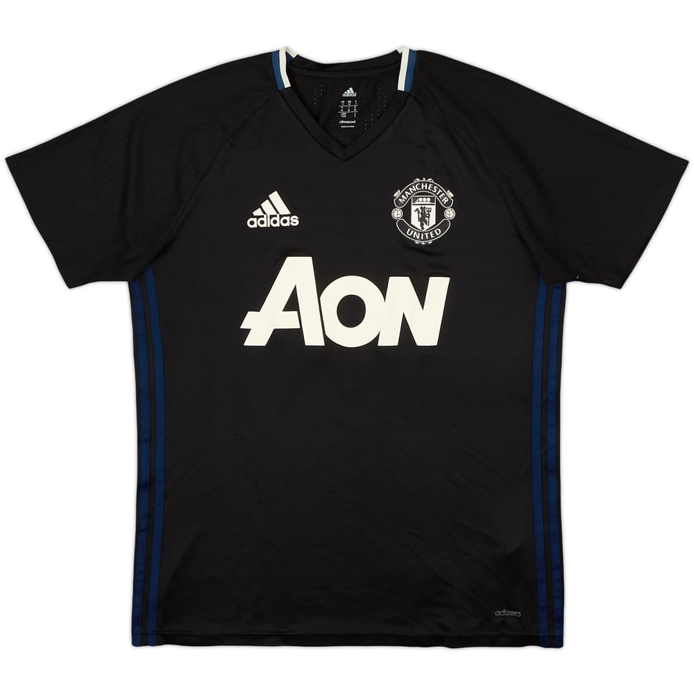 2016-17 Manchester United adizero Training Shirt - 7/10 - (M)