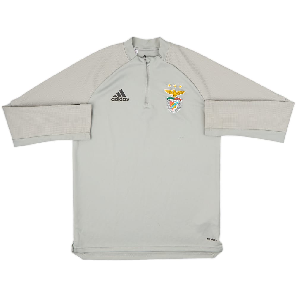 2020-21 Benfica adidas 1/4 Zip Drill Top - 6/10 - (L.Boys)