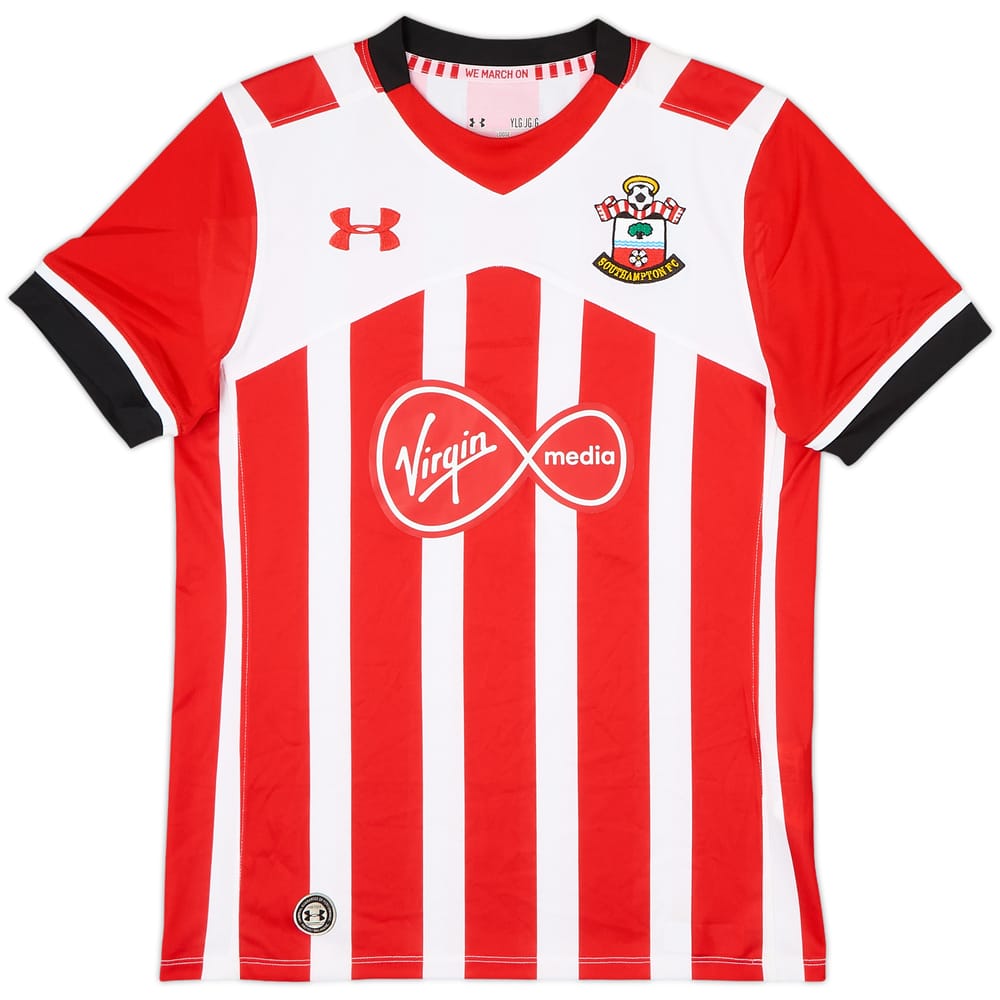 2016-17 Southampton Home Shirt - 9/10 - (L.Boys)