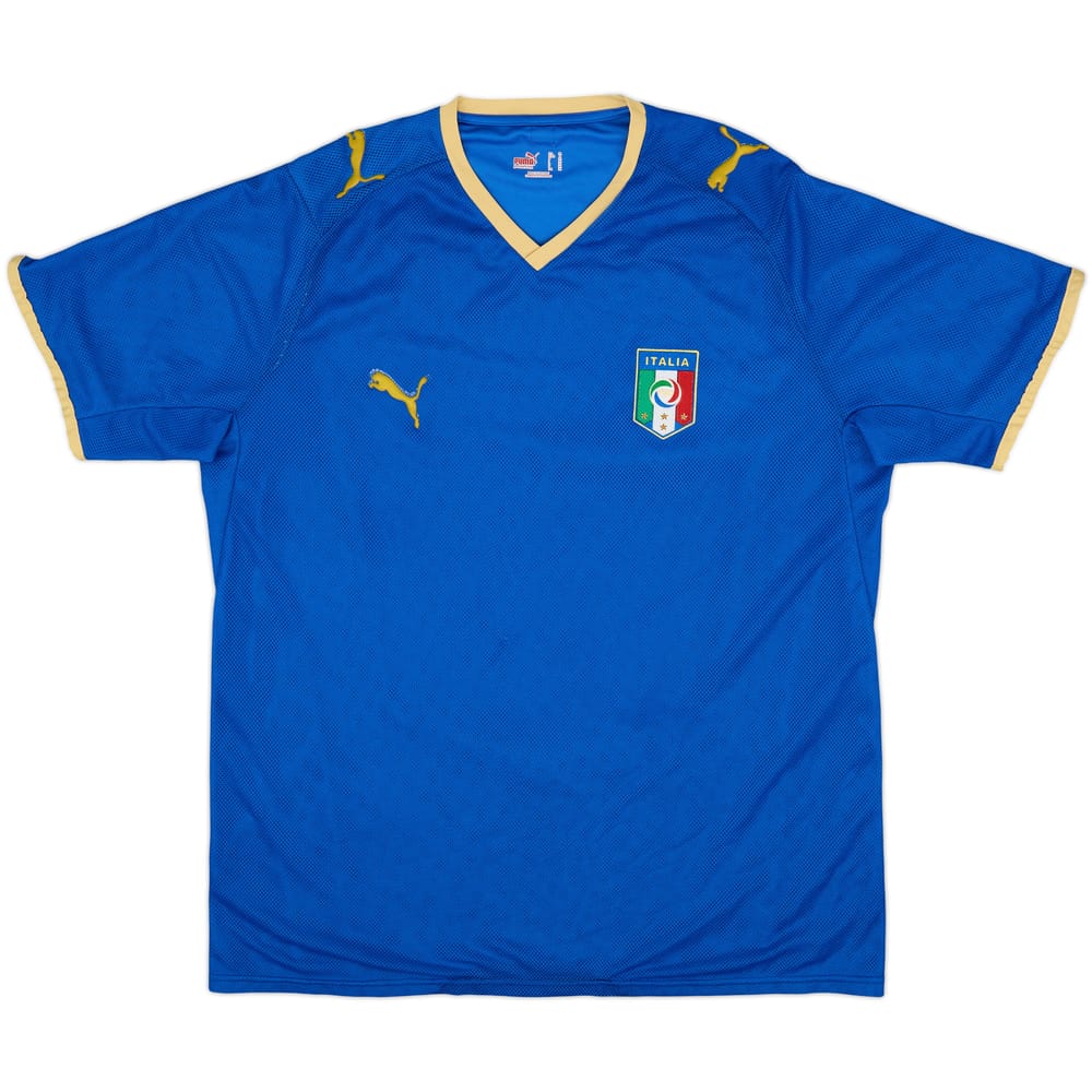 2007-08 Italy Home Shirt - 5/10 - (XL)